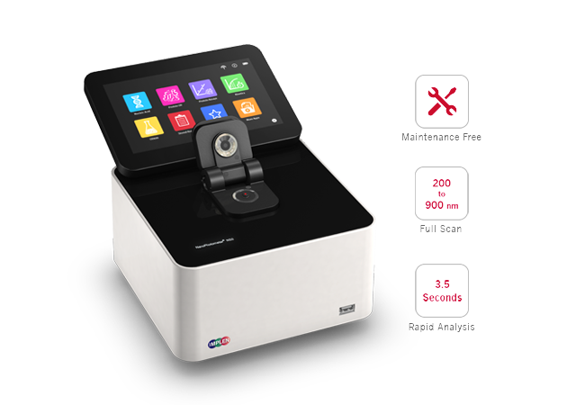 implen, nanophotometer, spectrophotometer, nanodrop alternative, nano drop, maintenance-free-spectrophotometer