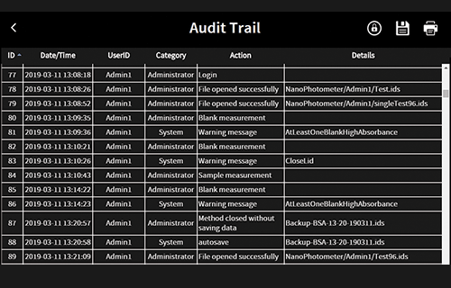 implen-nanophotometer-21-cfr-part-11-compliance-nanodrop-alternative-audit-trail