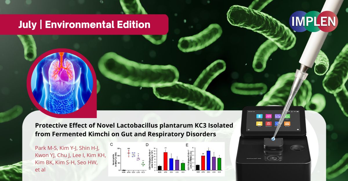 implen NanoPhotometer® journal club