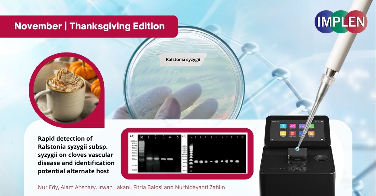 implen NanoPhotometer® journal club